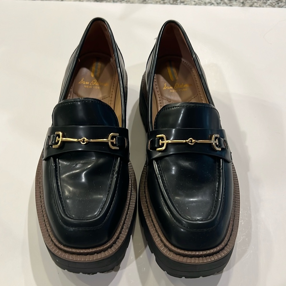 Sam Edelman Black Laurs Loafers - Size 6.5
